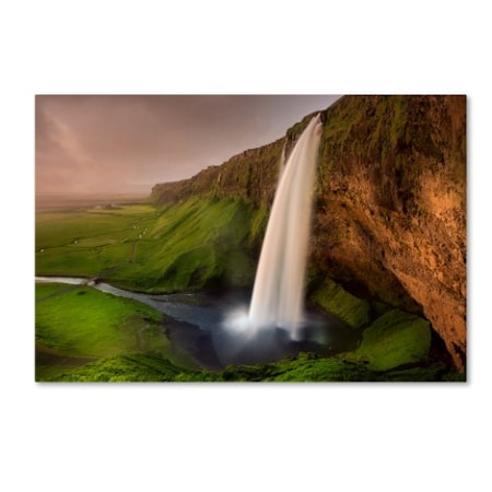 Franz Schumacher 'Seljalandsfoss' Canvas Art,16x24